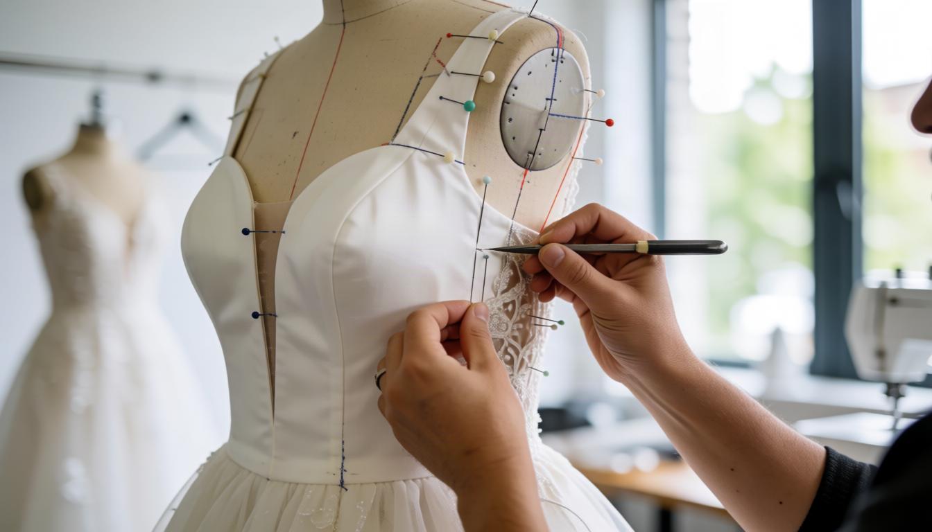 Bridal Gown Preparation